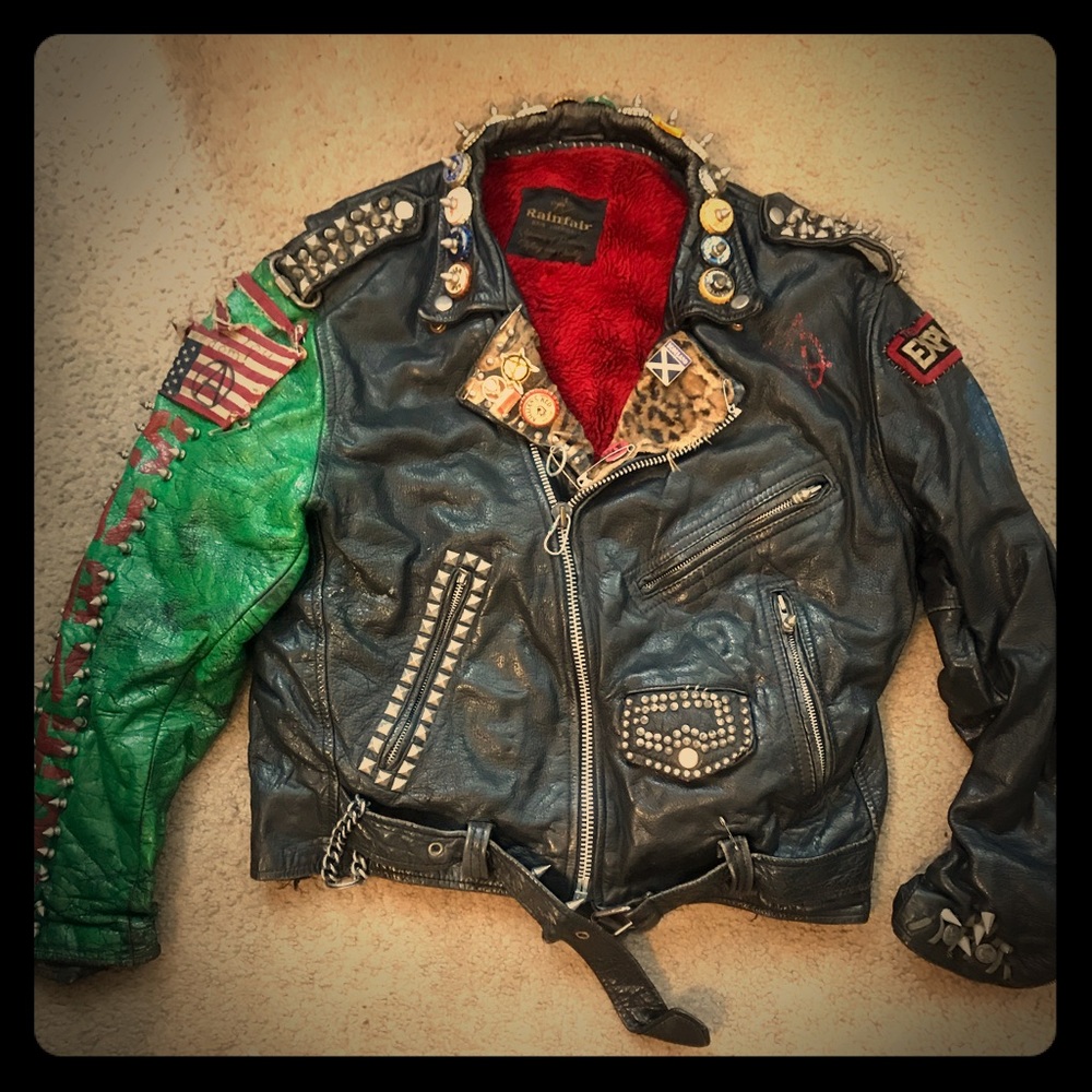 Punk Rock Leather Jacket
